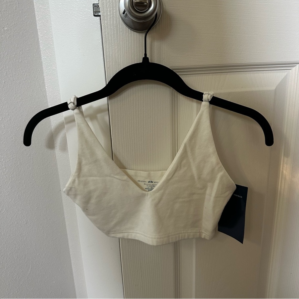 White Brandy Melville Tank